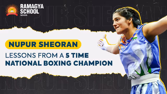 Nupur Sheoran at Ramagya School | 5 Times National Champion Shares Her Journey
